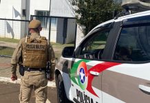PM cumpre mandado de prisão contra investigado por homicídio em Catanduvas
