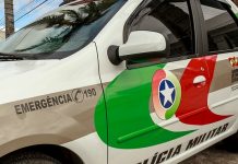Homem com mandado por furto é preso pela PM no Centro de Seara