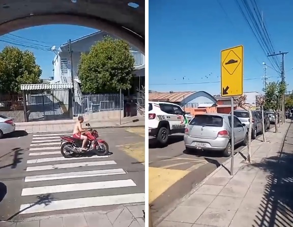 Polícia Militar prende motociclista após perseguição em Concórdia