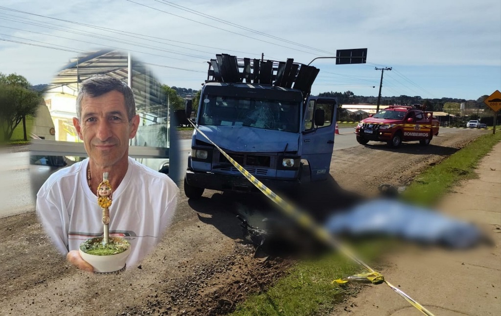 Corpo de motociclista que morreu em batida com caminhão é velado no Meio-Oeste
