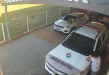 Policial militar salva bebê de 45 dias engasgada com leite materno em Luzerna