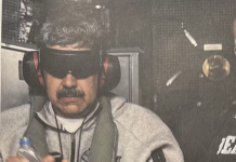 Trump divulga foto de Nicolás Maduro vendado e algemado após captura