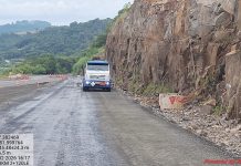 DNIT prevê conclusão de obra na BR-153, em Marcelino Ramos, ainda em fevereiro