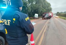 Carro de Erechim/RS se envolve em acidente com morte na BR-468