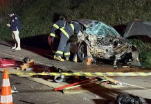 Jovem morre em grave acidente entre carro e carreta na BR-153 em Concórdia