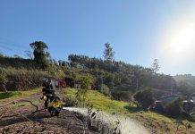 Incêndio em vegetação mobiliza bombeiros no município de Seara