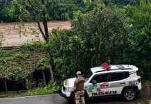 Buscas são realizadas por suposto corpo no Rio do Peixe em Lacerdópolis