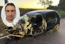 Motorista de Ponte Serrada morre em colisão frontal entre carro e caminhão no PR